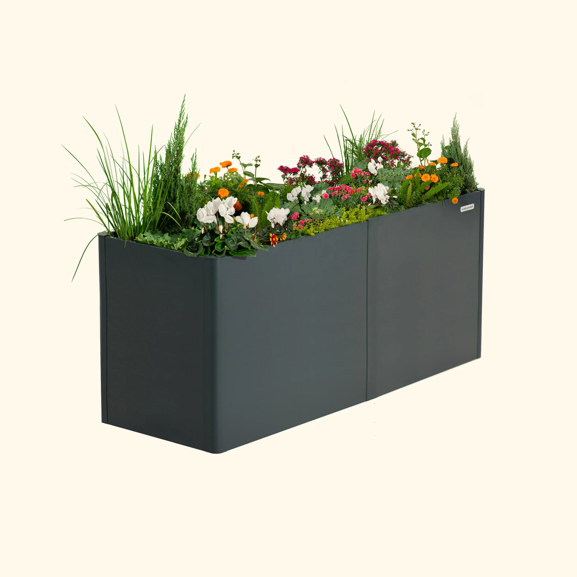 32" Extra Tall Modern 27" x 83" Metal Raised Garden Bed - 1 Pack - Image 3