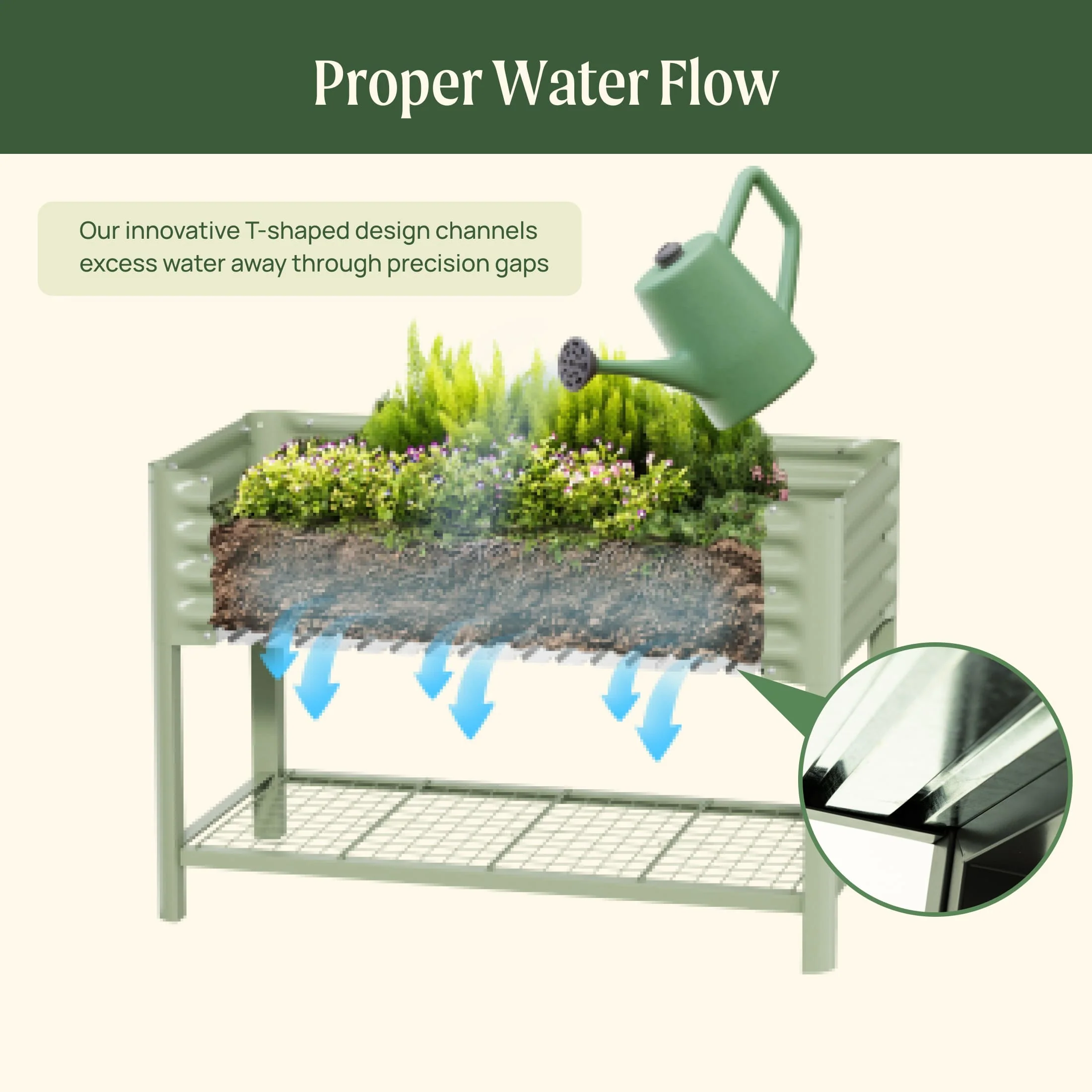 Elevated Garden Bed - 2' x 8' - Image 10