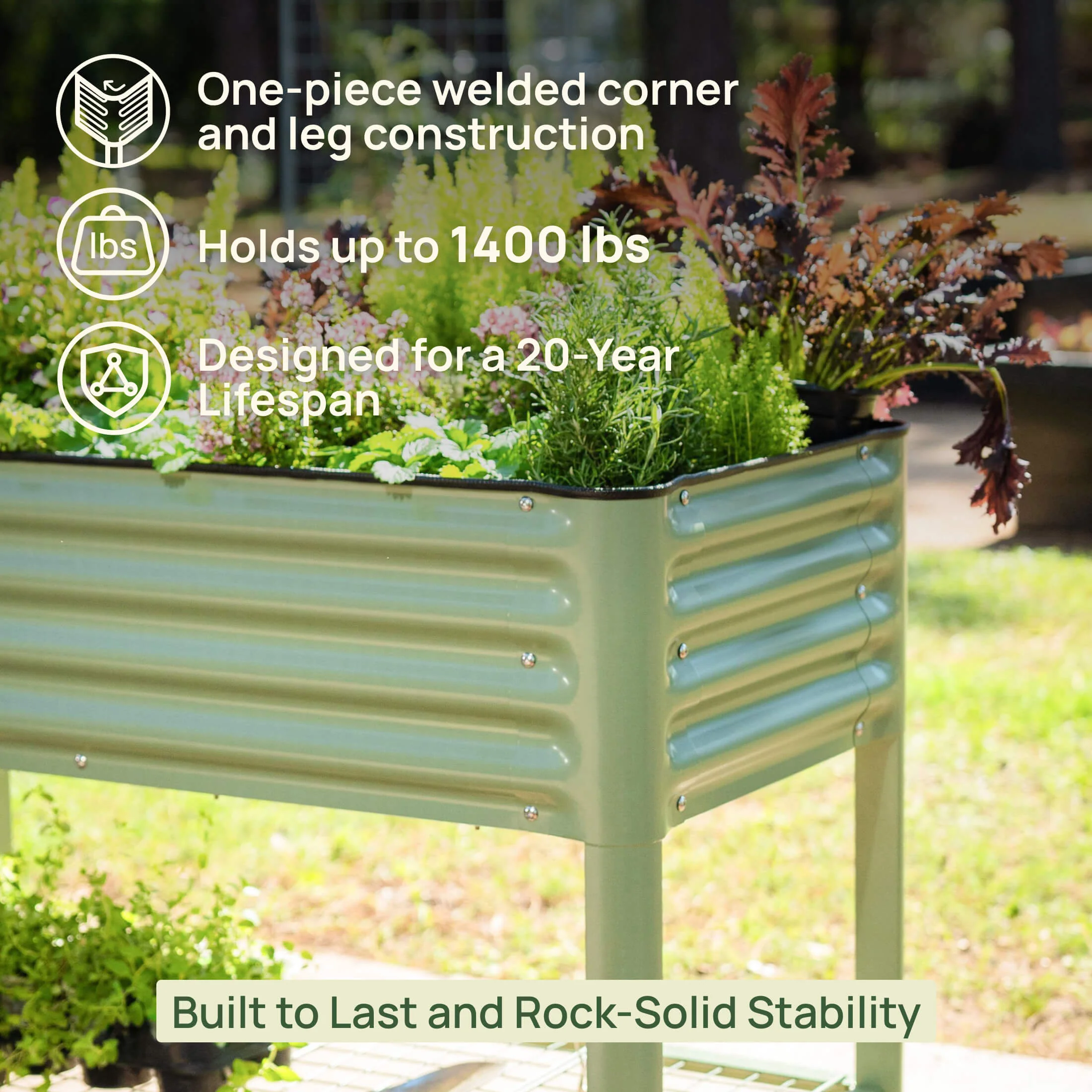 Elevated Garden Bed - 2' x 8' - Image 15
