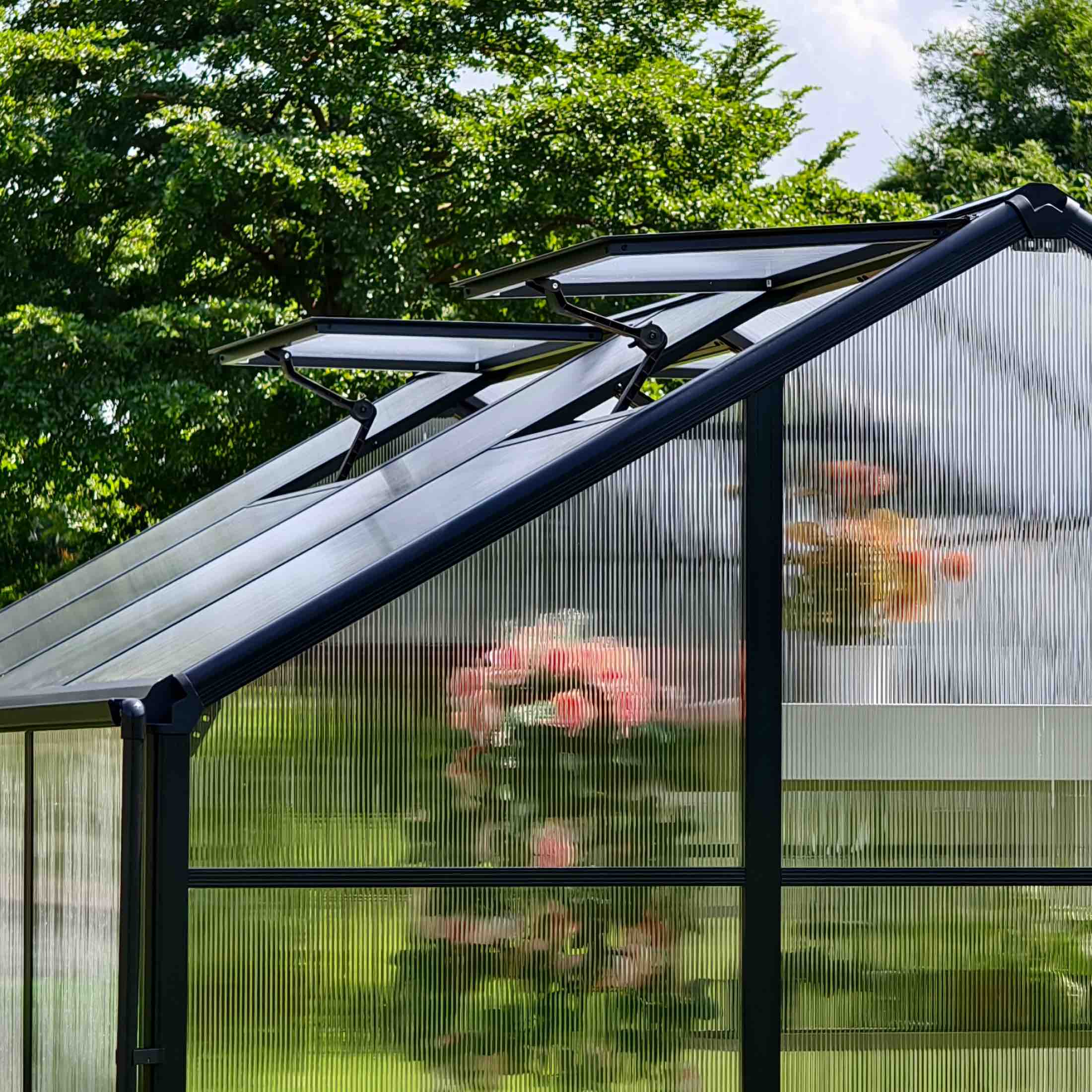 Vego Junior Victorian Greenhouse - 8.0ft Wide - Image 17